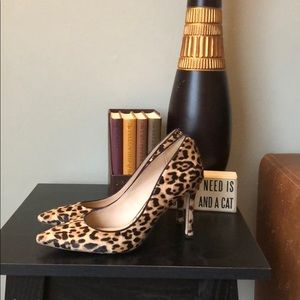 Sale! Leopard print Sam Edelman heels!